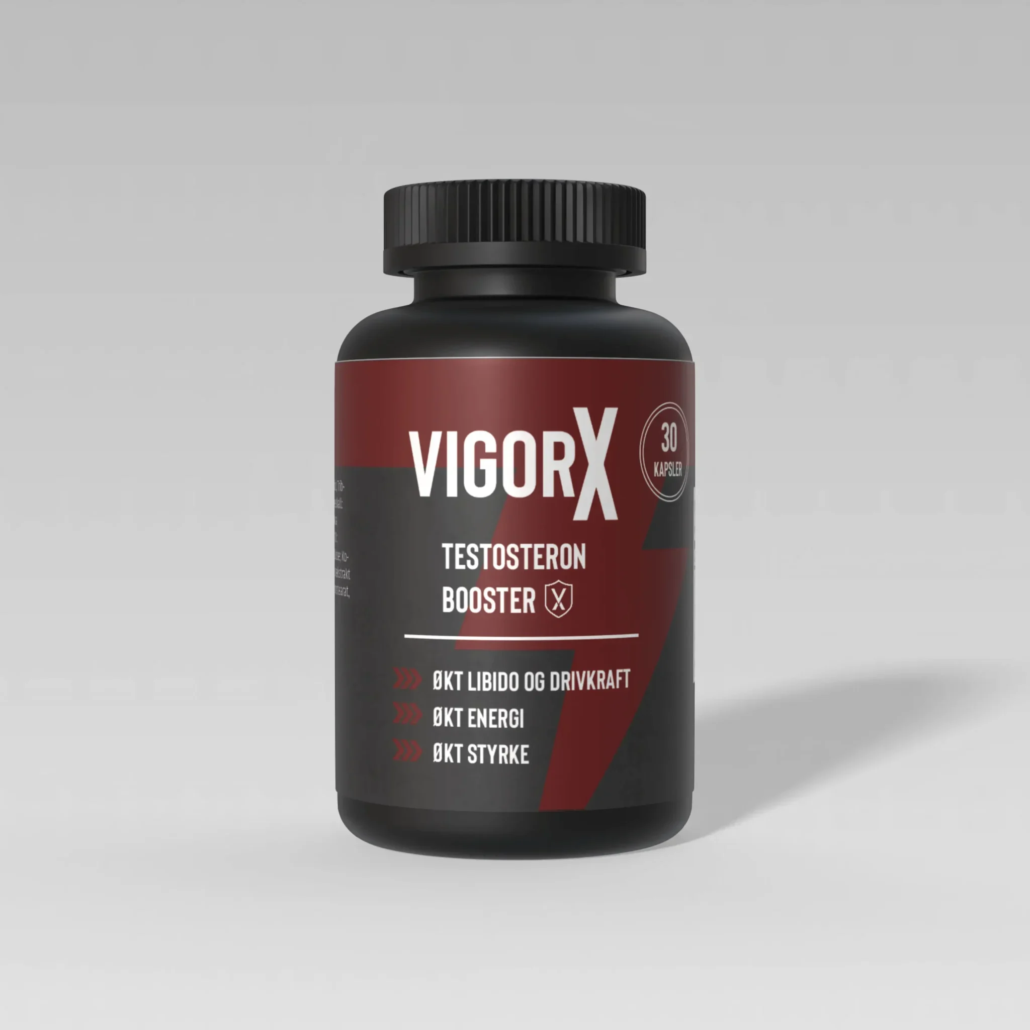 VigorX – Testosteronboost med 30 Kapsler