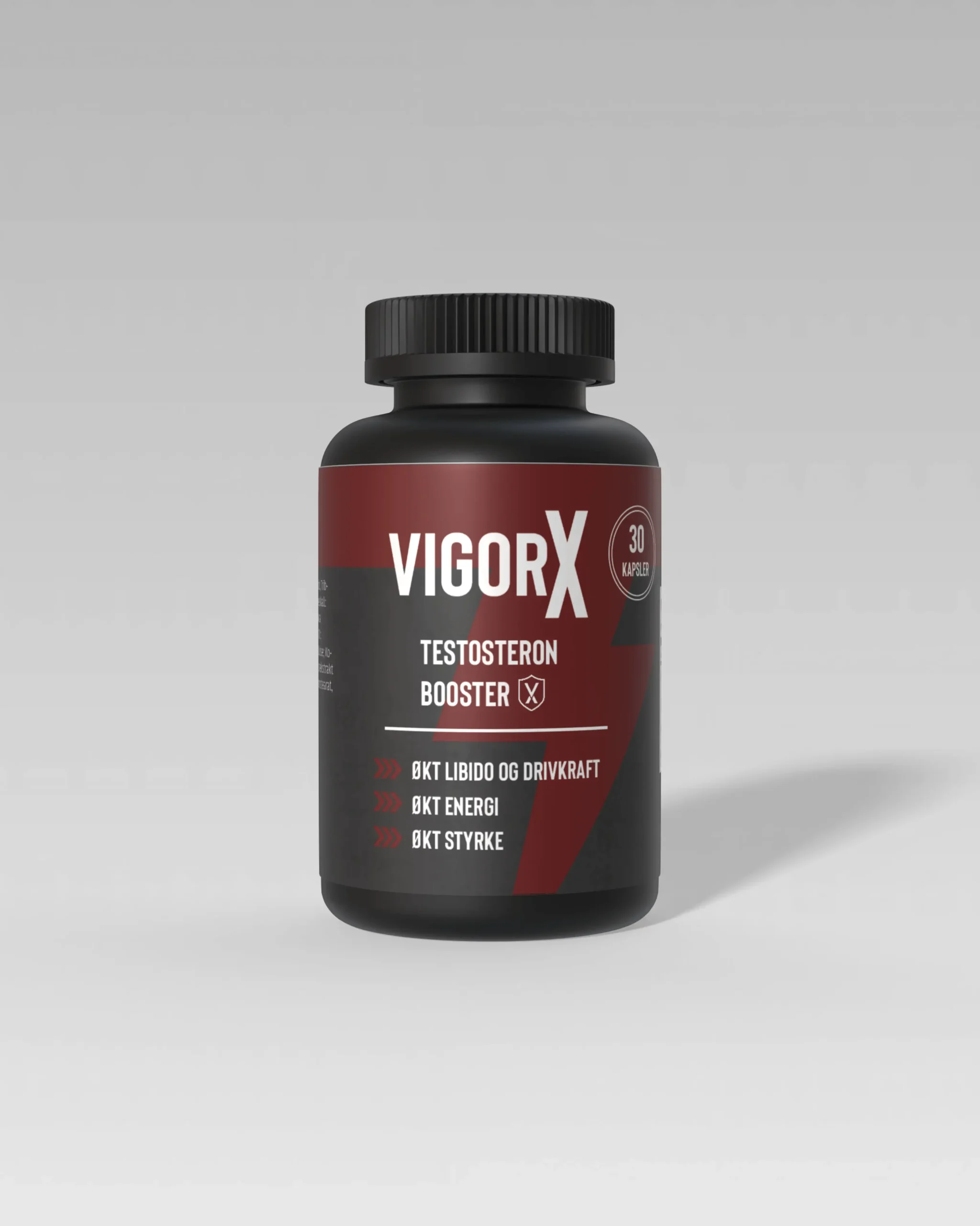 VigorX – Testosteronboost med 30 Kapsler
